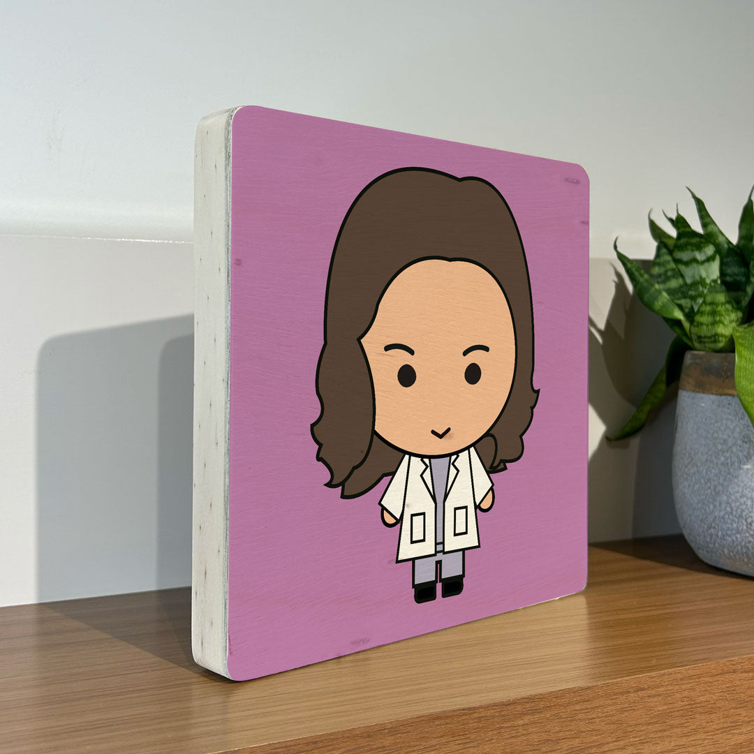 Quadro Decorativo - Lexie Grey - Greys Anatomy 20 x 20 cm - Muralist Decor