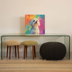 Quadro Decorativo  -  Maltês Color