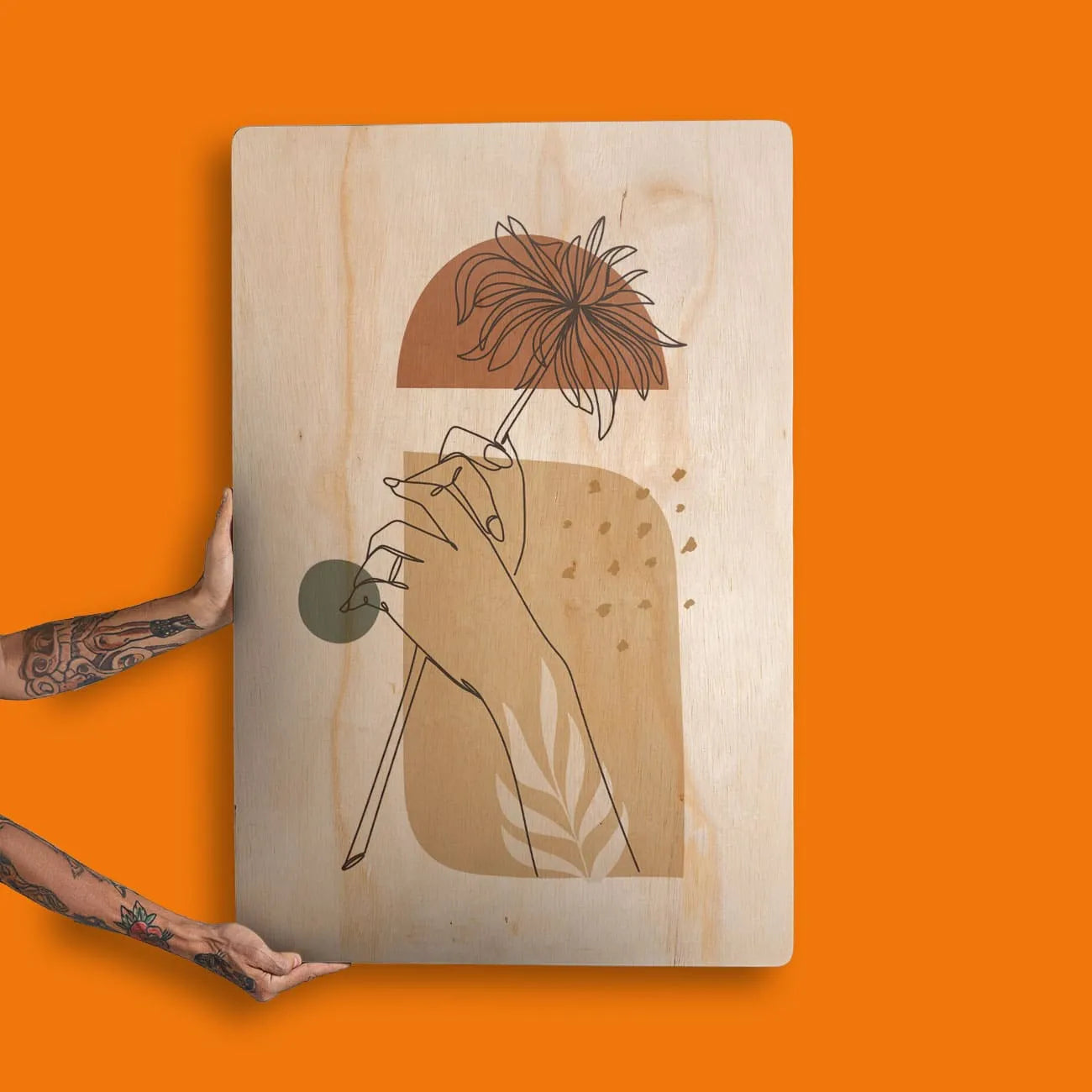 Quadro Decorativo - Minimalista Mão