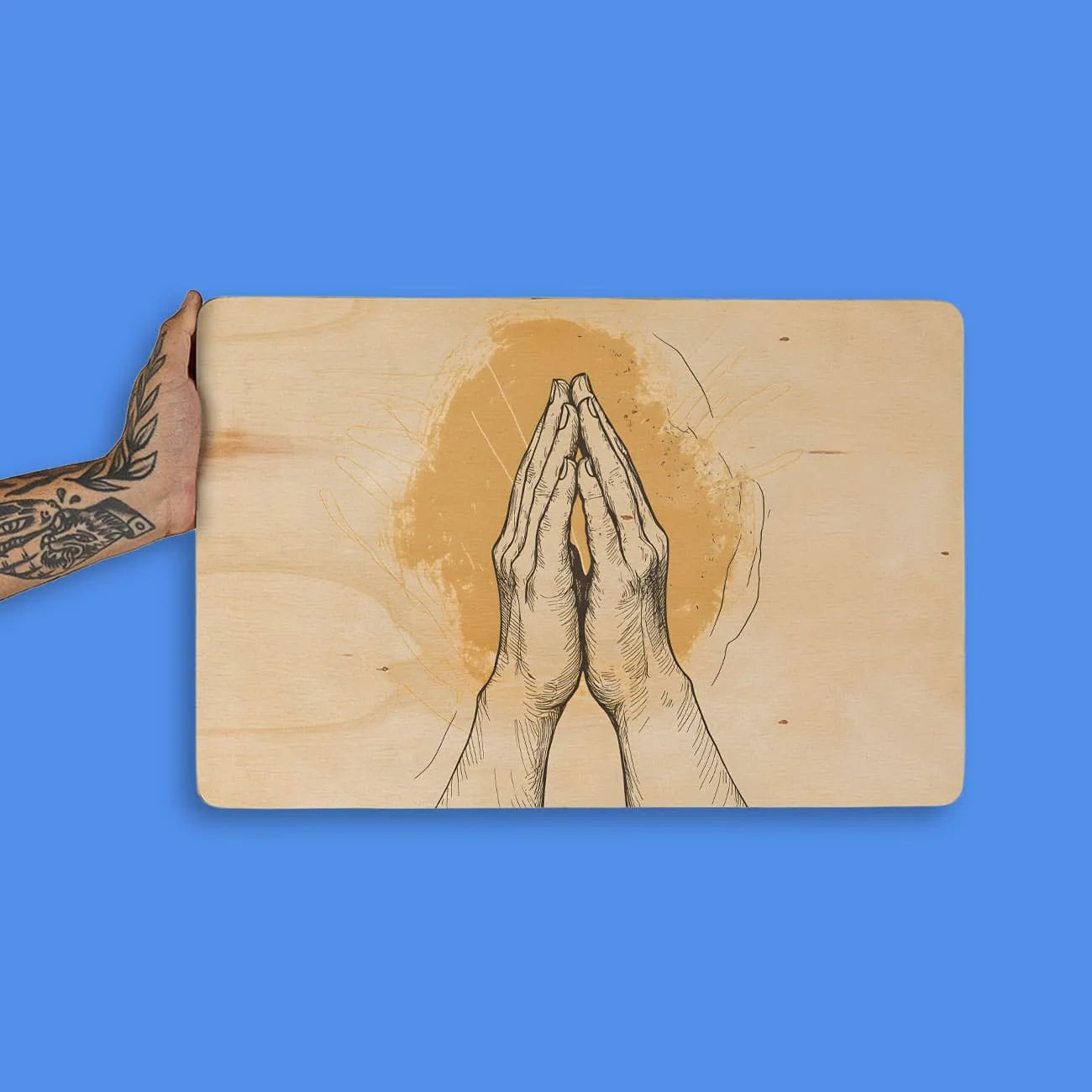 Quadro Decorativo - Agradecendo a Deus