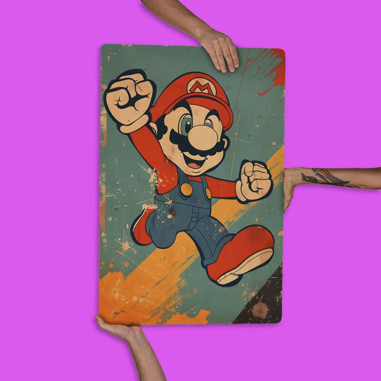 Quadro Decorativo -  Mario Bros