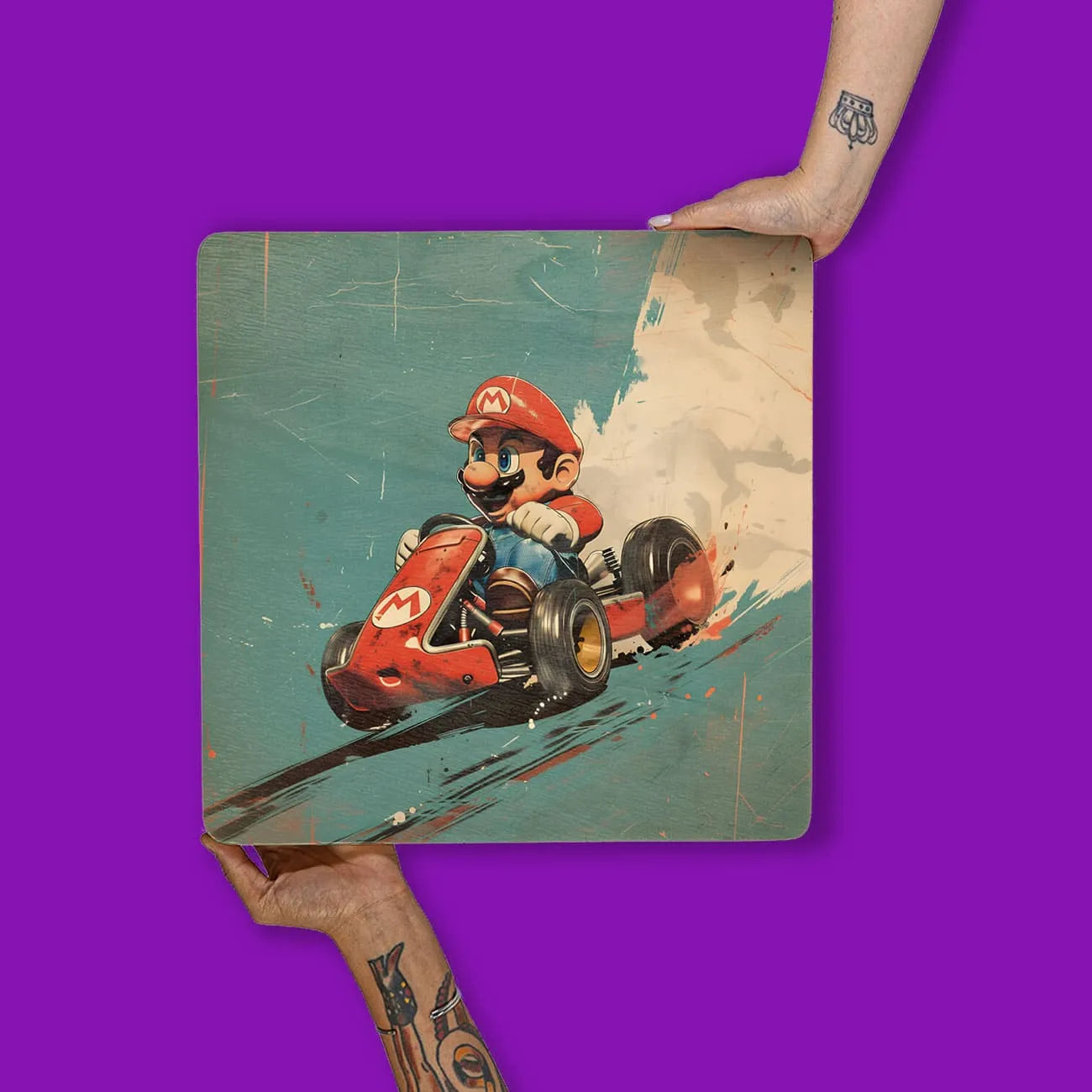 Quadro Decorativo -  Mario Kart