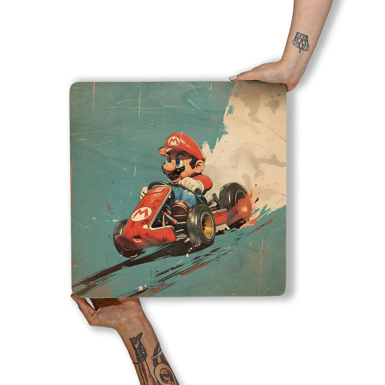 Quadro Decorativo -  Mario Kart