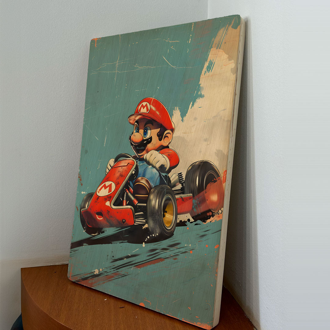 Quadro Decorativo -  Mario Kart