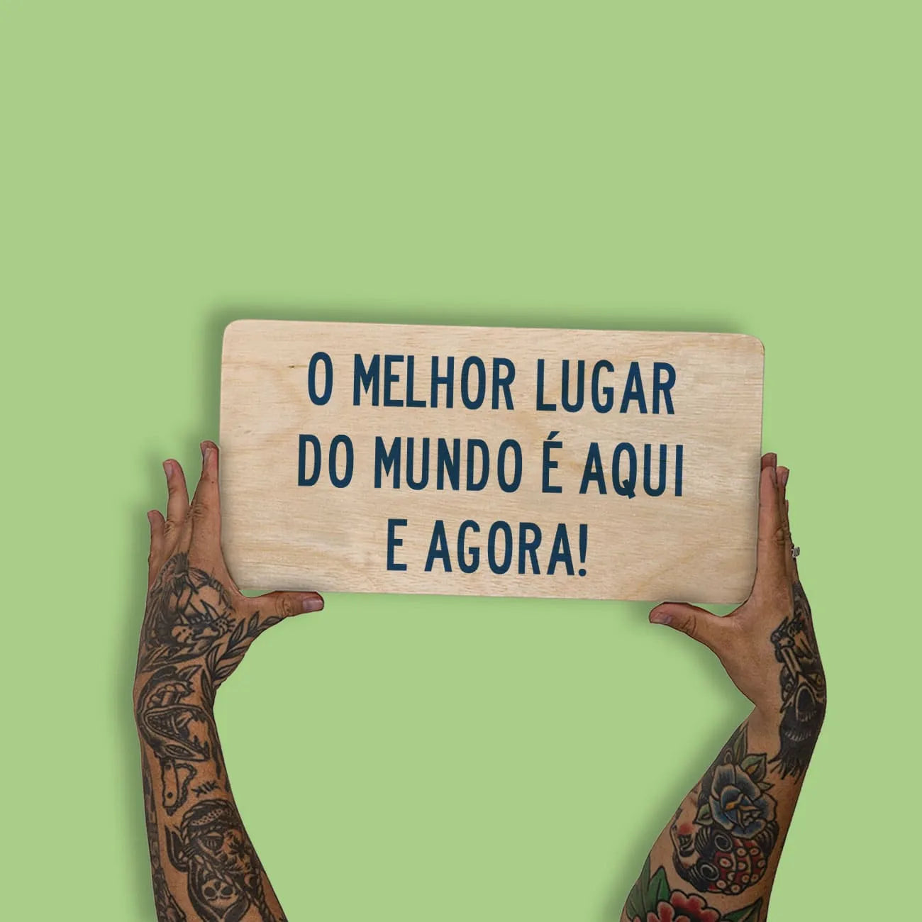 Quadro Decorativo - O melhor lugar do mundo