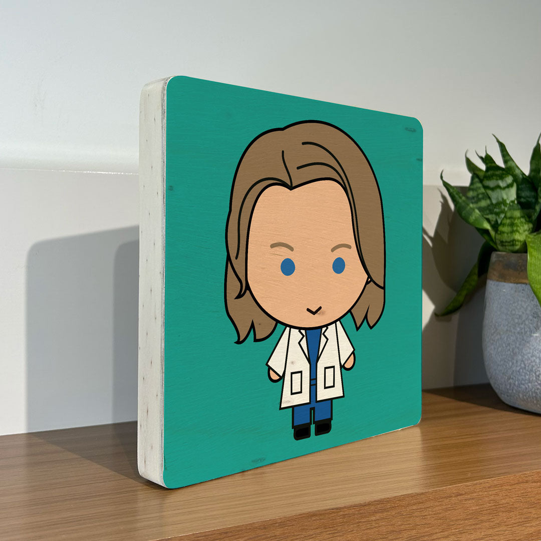 Quadro Decorativo - Meredith Grey - Greys Anatomy 20 x 20 cm - Muralist Decor