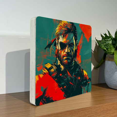 Quadro Decorativo - Metal Gear 20 x 20 cm - Muralist Decor