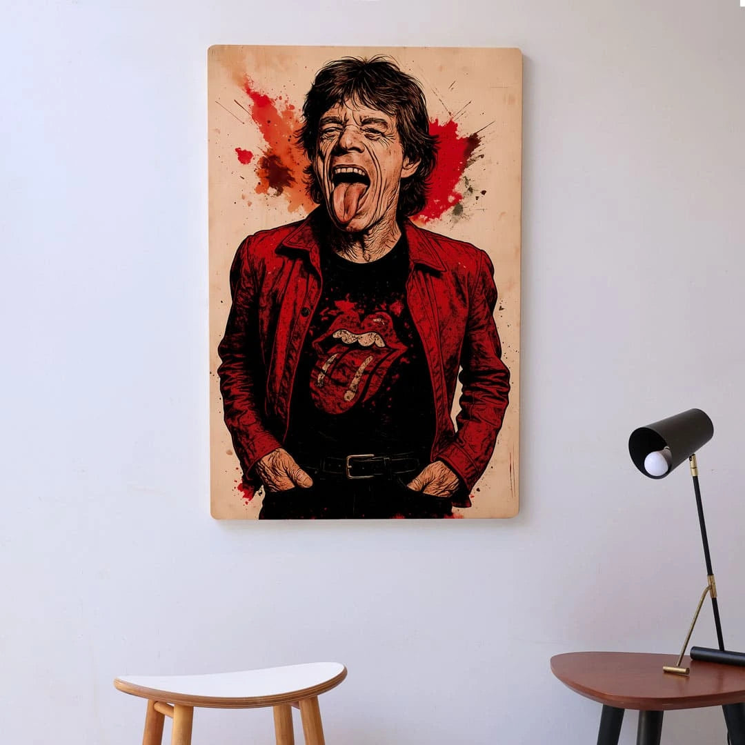Quadro Decorativo - Mick Jagger