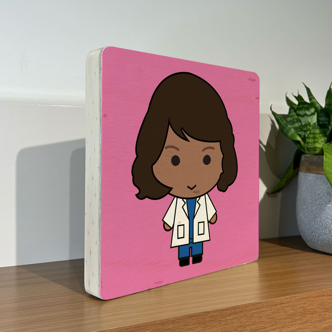 Quadro Decorativo - Miranda Bailey - Greys Anatomy 20 x 20 cm - Muralist Decor