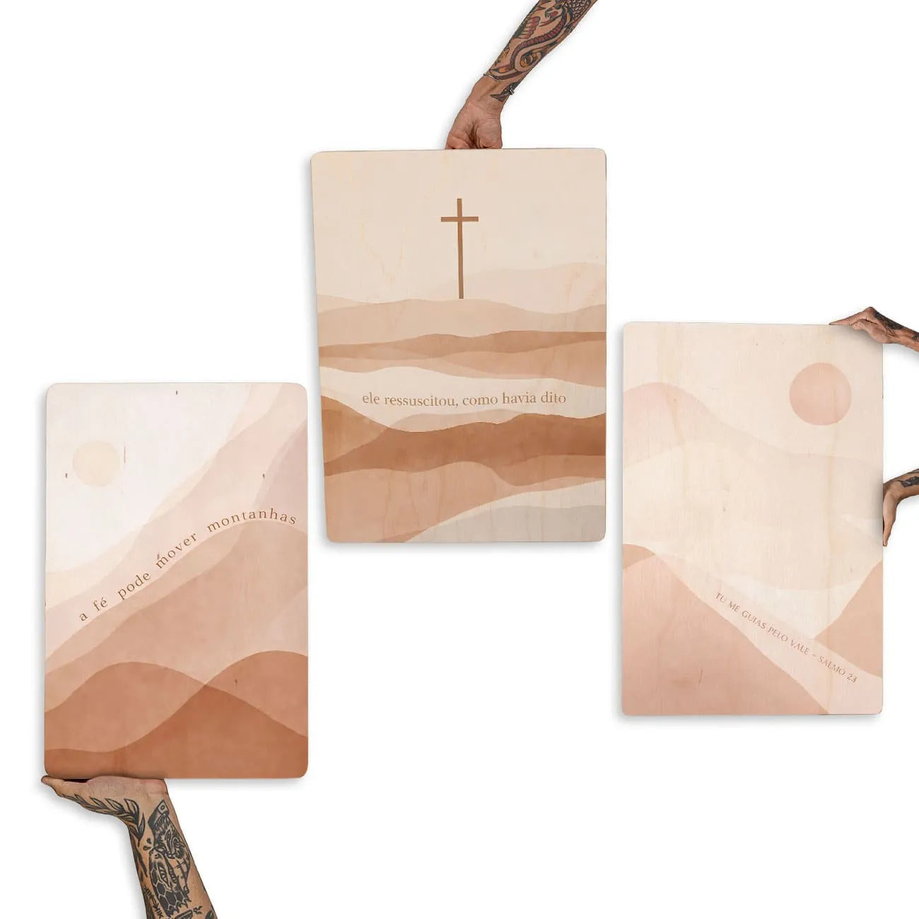 Trio Promocional- Minimalista Religioso