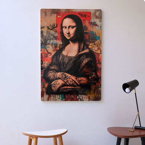 Quadro Decorativo - Monalisa Punk