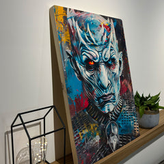 Quadro Decorativo - Colorfull Nigth King 50 x 33 cm - Muralist Decor