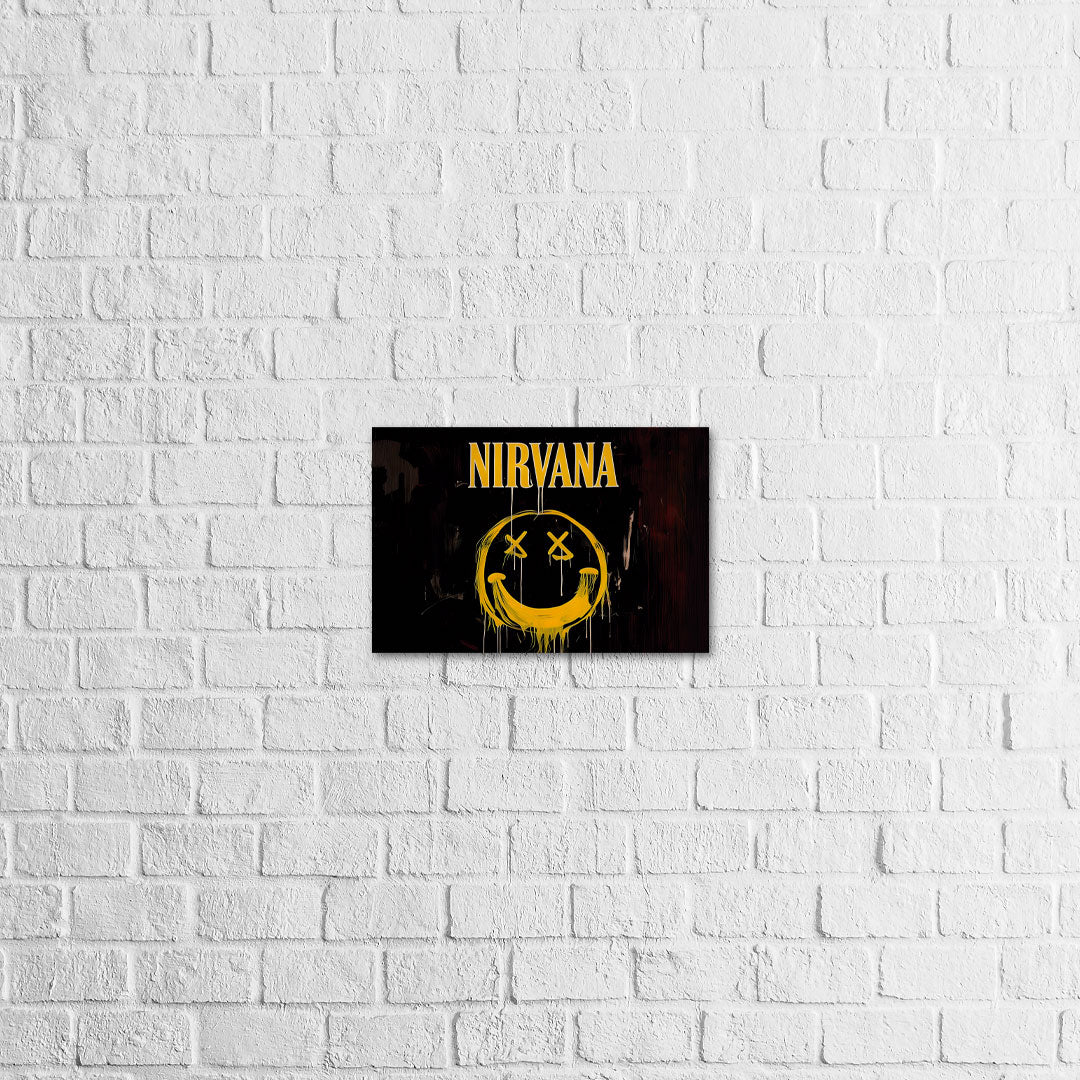 Placa Decorativa Nirvana