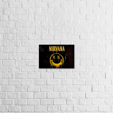 Placa Decorativa Nirvana