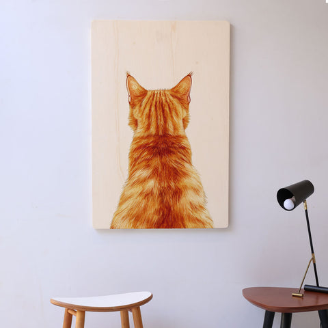 Quadro Decorativo  -  Olhar Felino