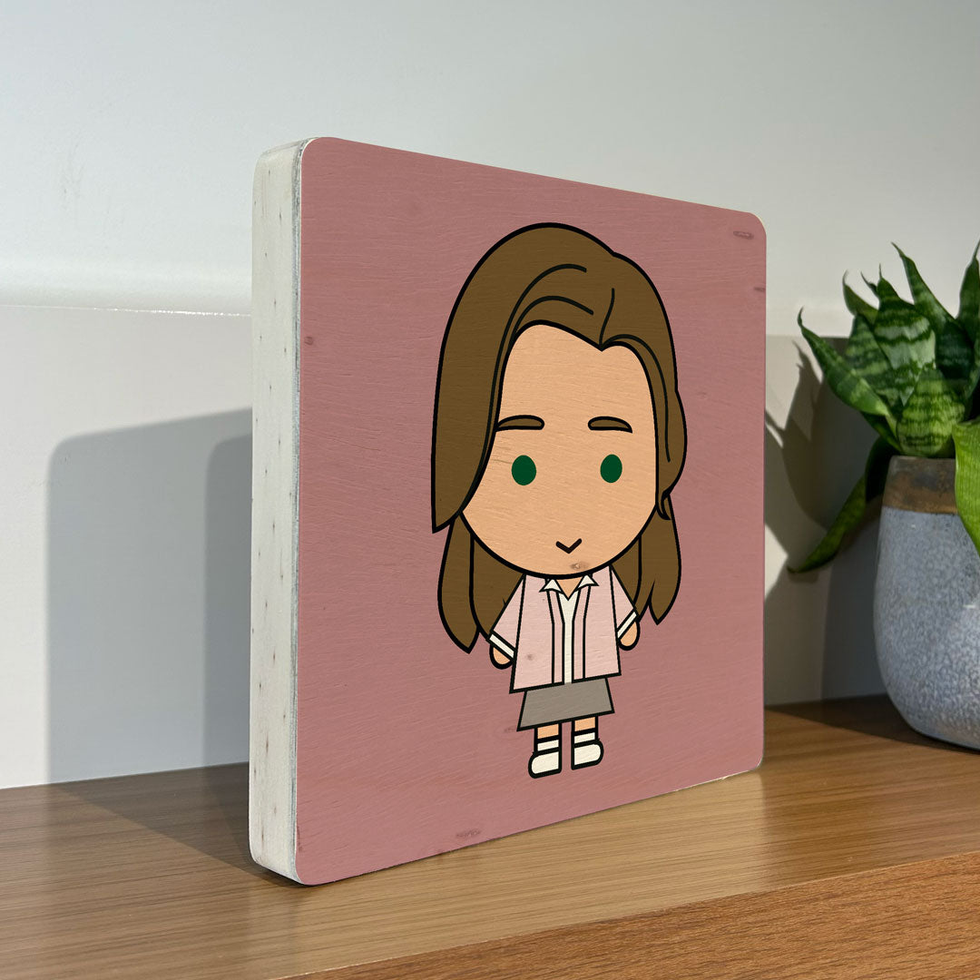 Quadro Decorativo - Pam Beesly- The Office 20 x 20 cm - Muralist Decor