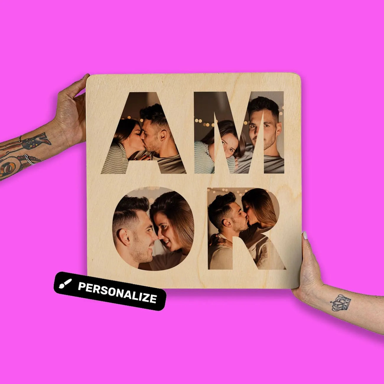 Quadro Decorativo - Amor Valentines Personalizado