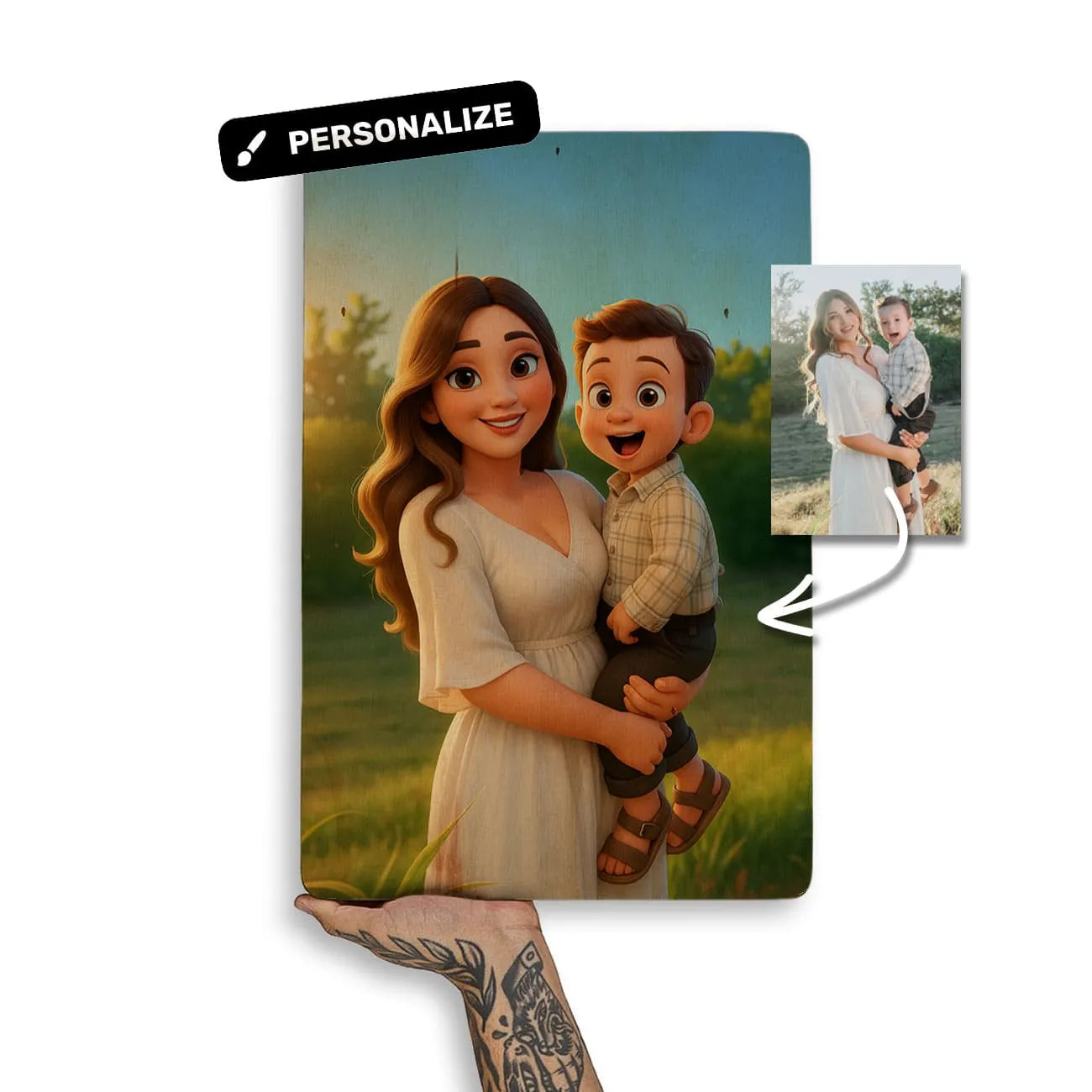 Quadro Personalizado - Escolha o estilo da sua foto