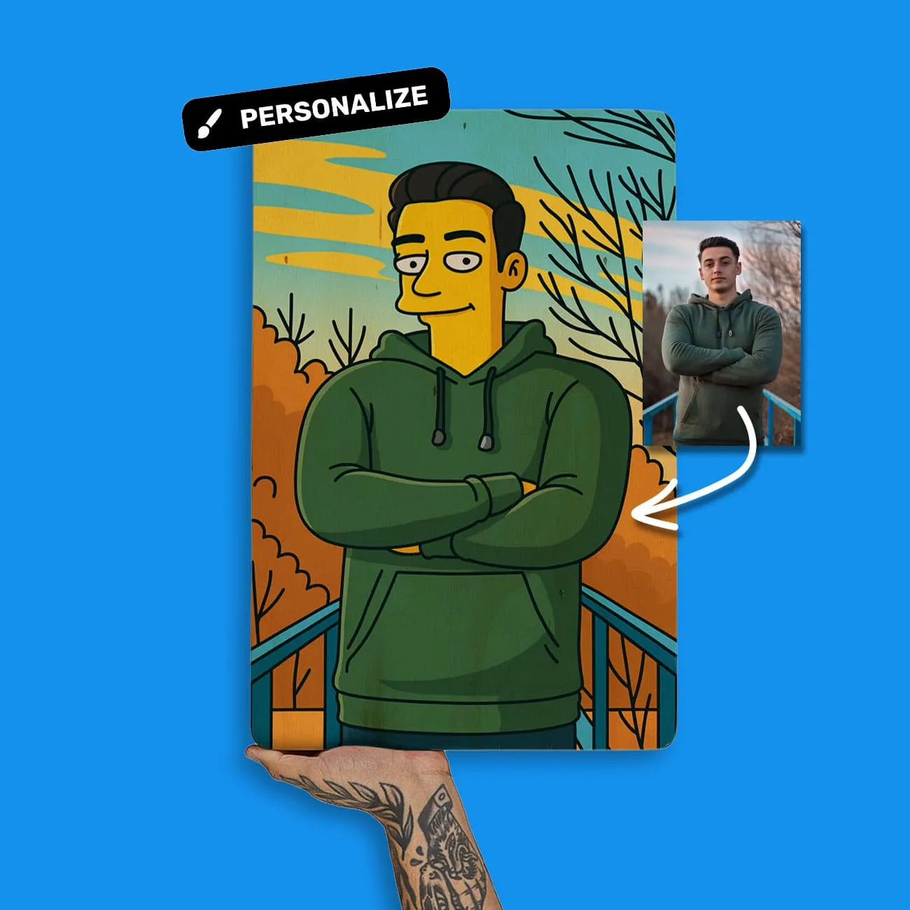 Quadro Personalizado - Escolha o estilo da sua foto