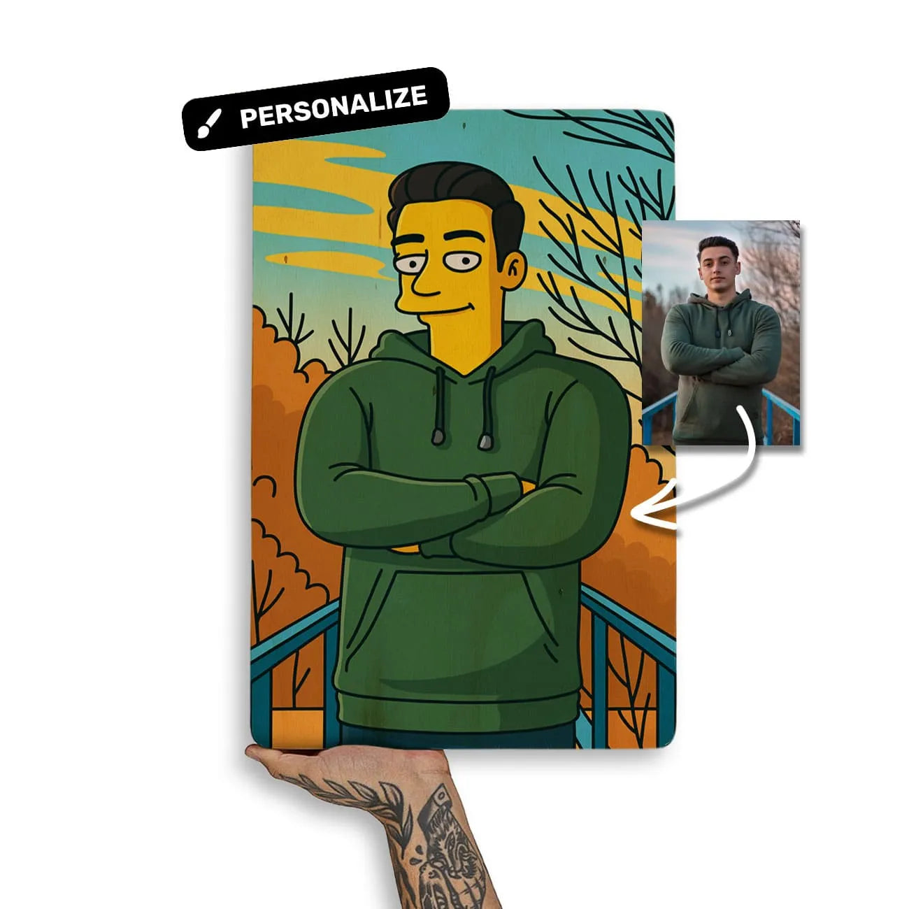 Quadro Personalizado - Escolha o estilo da sua foto