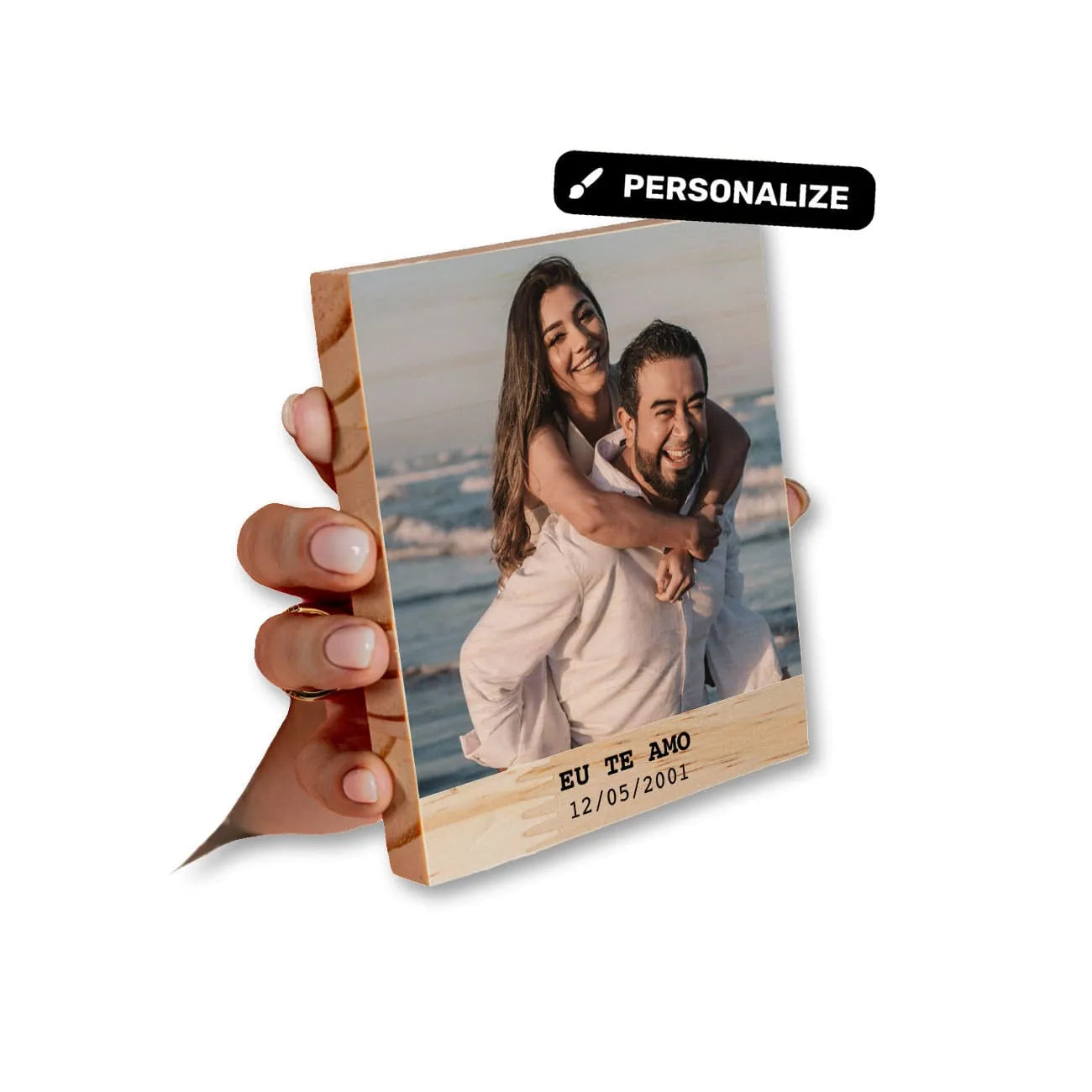 Polaroid de Madeira - Personalizado