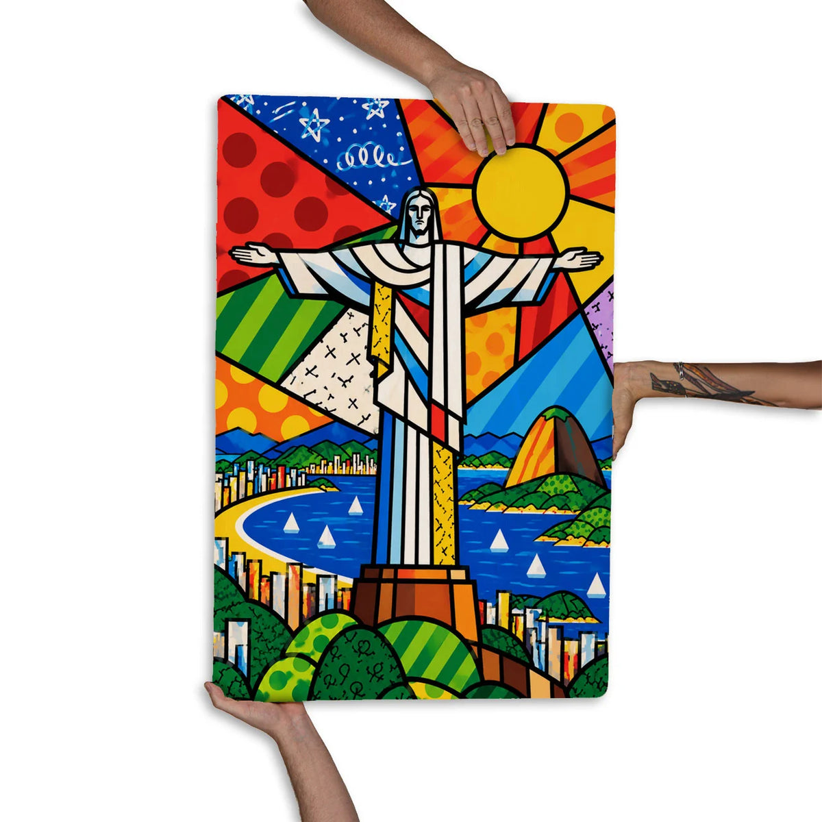 Quadro Decorativo - Cristo Redentor Cores