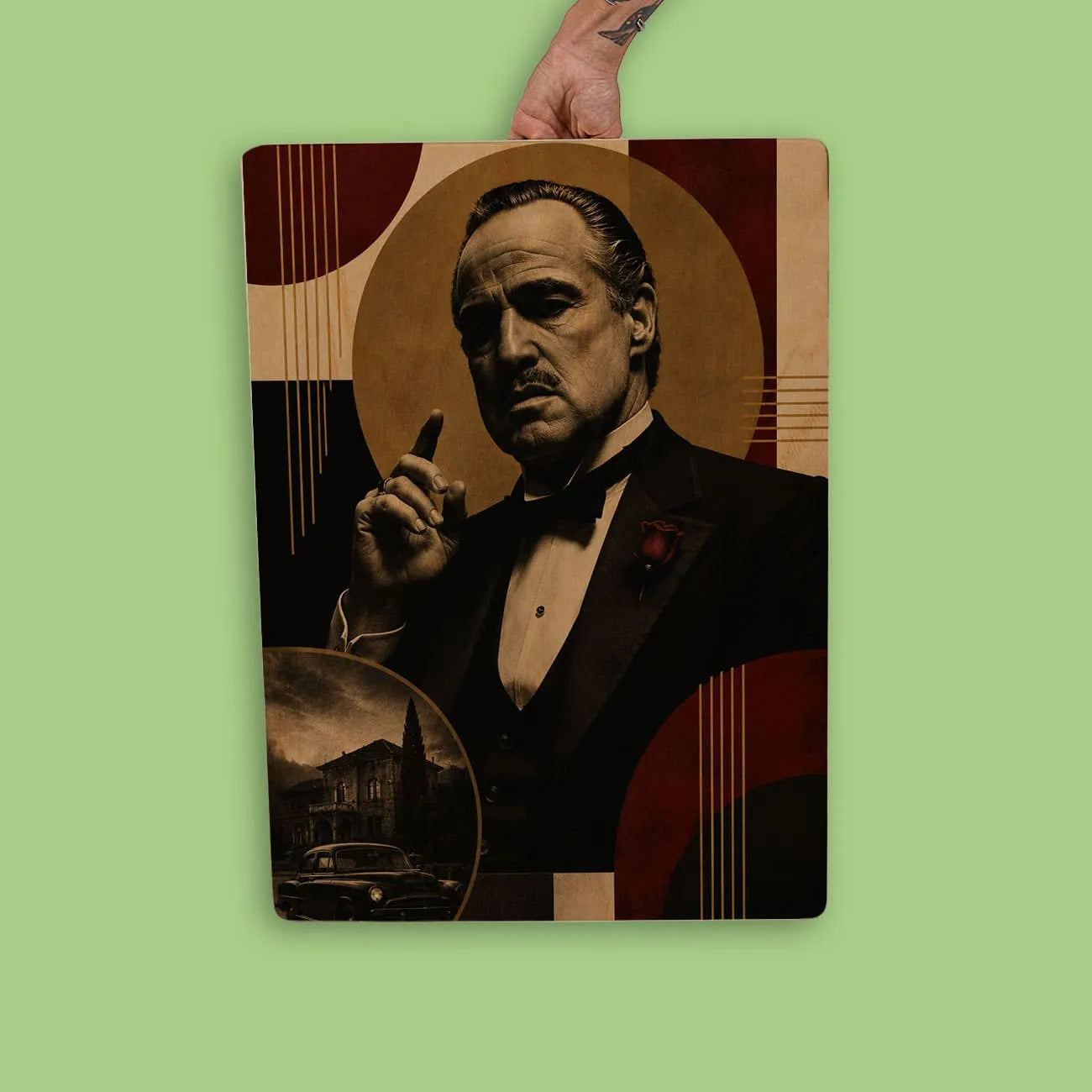 Quadro Decorativo - Don Corleone Bauhaus