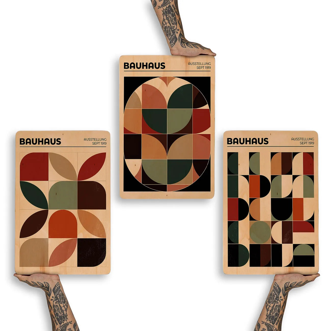 Trio Promocional- Bauhaus