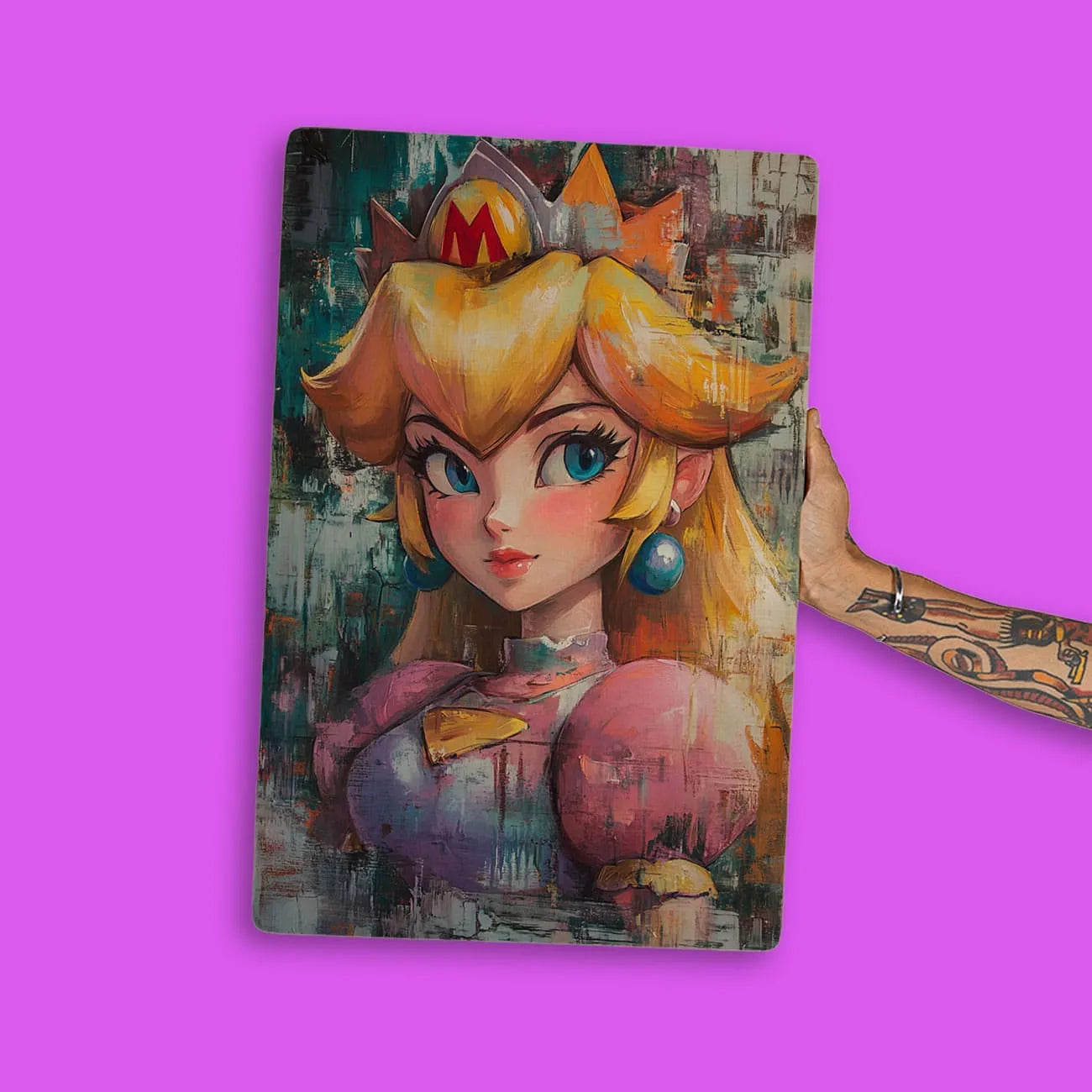 Quadro Decorativo -  Princesa Mario