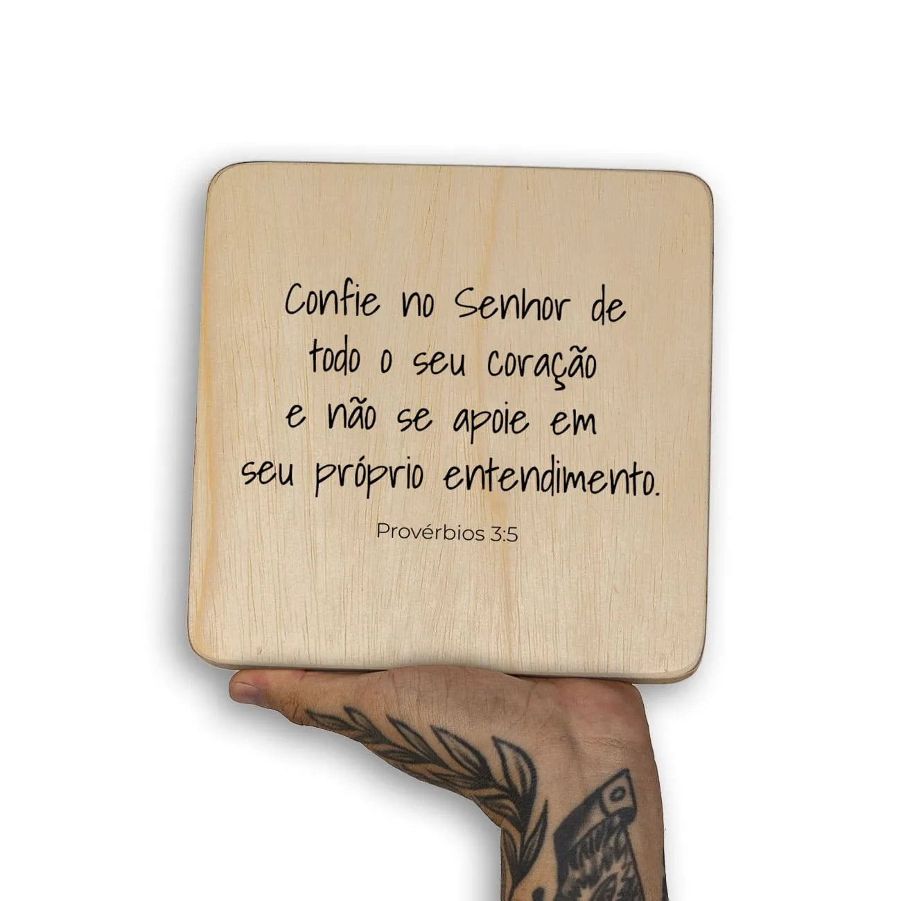 Quadro Decorativo  - Provérbios 3:5