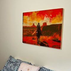 Quadro Decorativo - Red Dead Redemption 50 x 33 cm - Muralist Decor