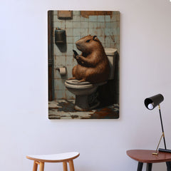 Quadro Decorativo  - Capivara