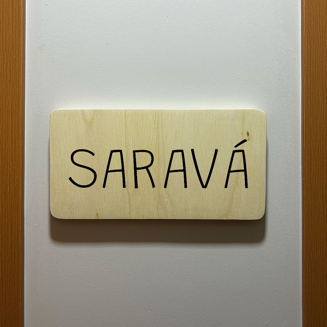 Quadro Decorativo - Saravá