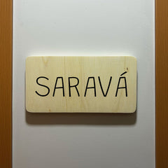 Quadro Decorativo - Saravá