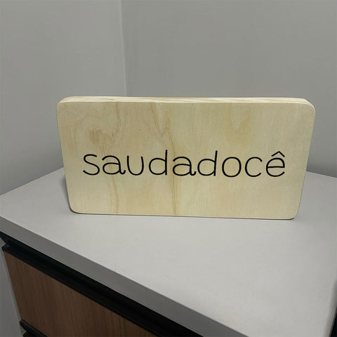 Quadro Decorativo - Saudadocê