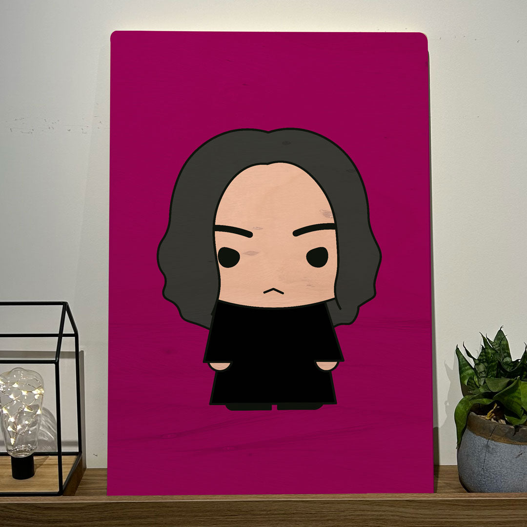 Quadro Decorativo - Severus Snape - Harry Potter 50 x 33 cm - Muralist Decor