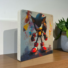 Quadro Decorativo - Shadow - Sonic 20 x 20 cm - Muralist Decor