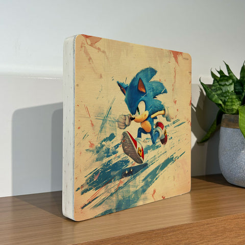 Quadro Decorativo - Sonic 20 x 20 cm - Muralist Decor