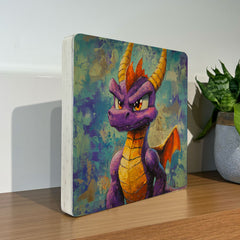 Quadro Decorativo - Spyro 20 x 20 cm - Muralist Decor
