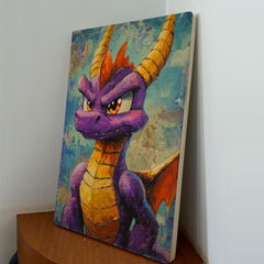 Quadro Decorativo - Spyro 50 x 33 cm - Muralist Decor