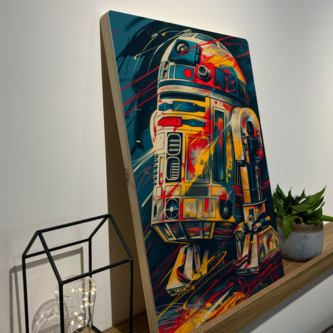 Quadro Decorativo - Star Wars R2D2