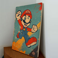 Quadro Decorativo - Mario Bros 50 x 33 cm - Muralist Decor