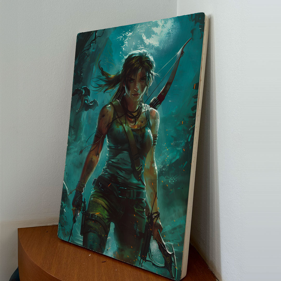 Quadro Decorativo - Tomb Raider 50 x 33 cm - Muralist Decor