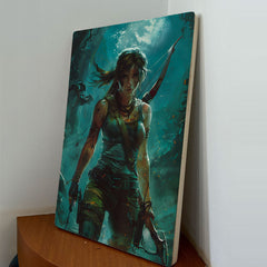 Quadro Decorativo - Tomb Raider 50 x 33 cm - Muralist Decor