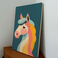 Quadro Decorativo -  Infantil Cavalinho