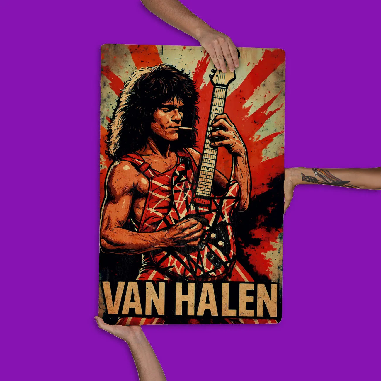 Quadro Decorativo - Van Halen
