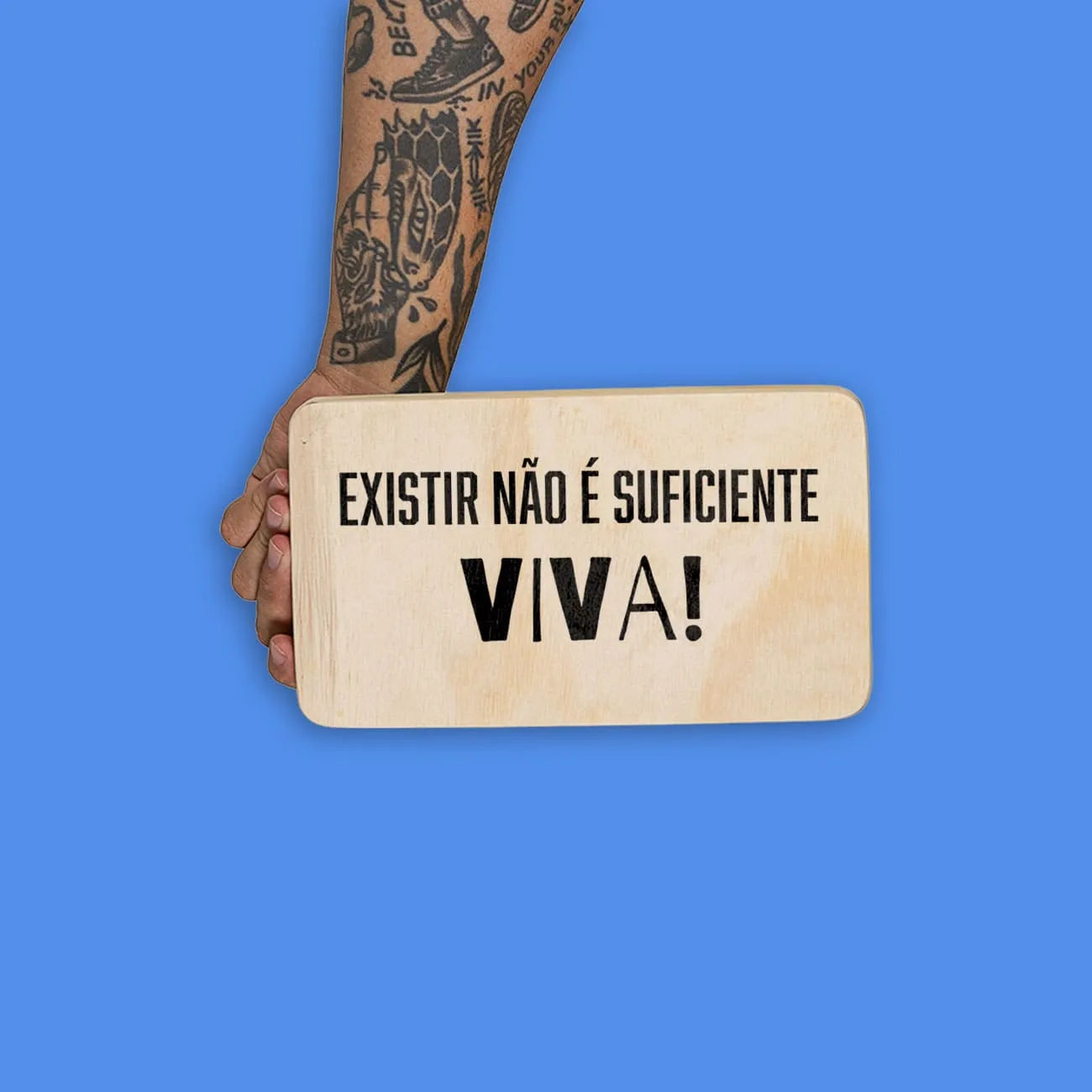 Quadro Decorativo - Existir não é suficiente