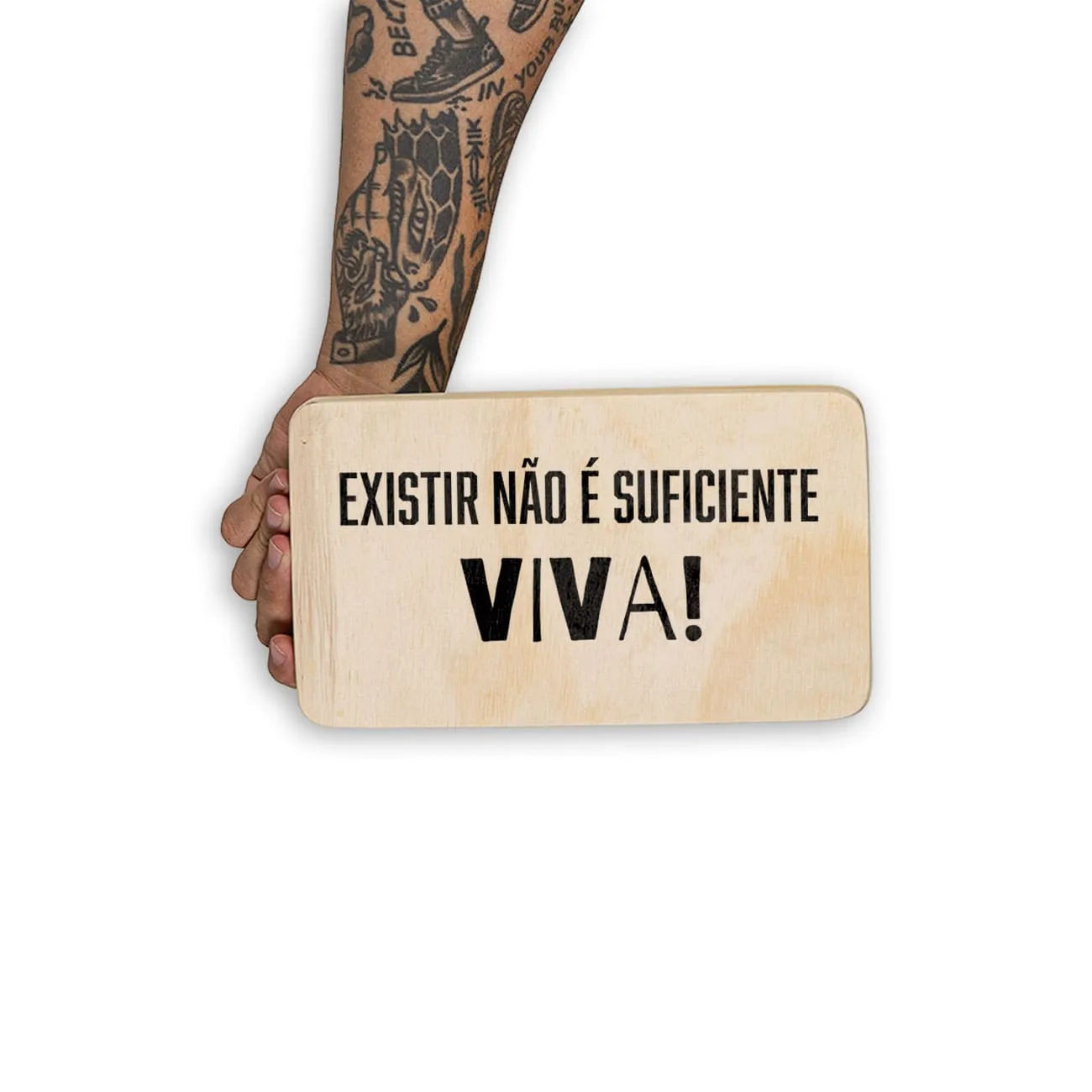 Quadro Decorativo - Existir não é suficiente