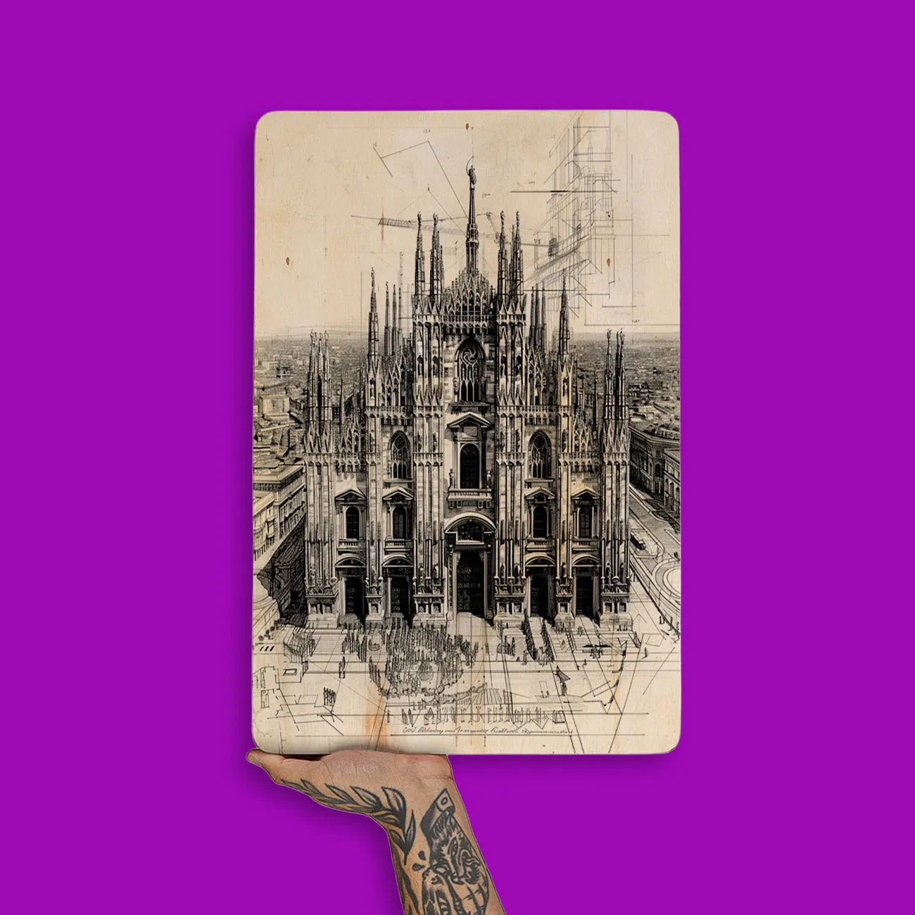 Quadro Decorativo -  Duomo Milão
