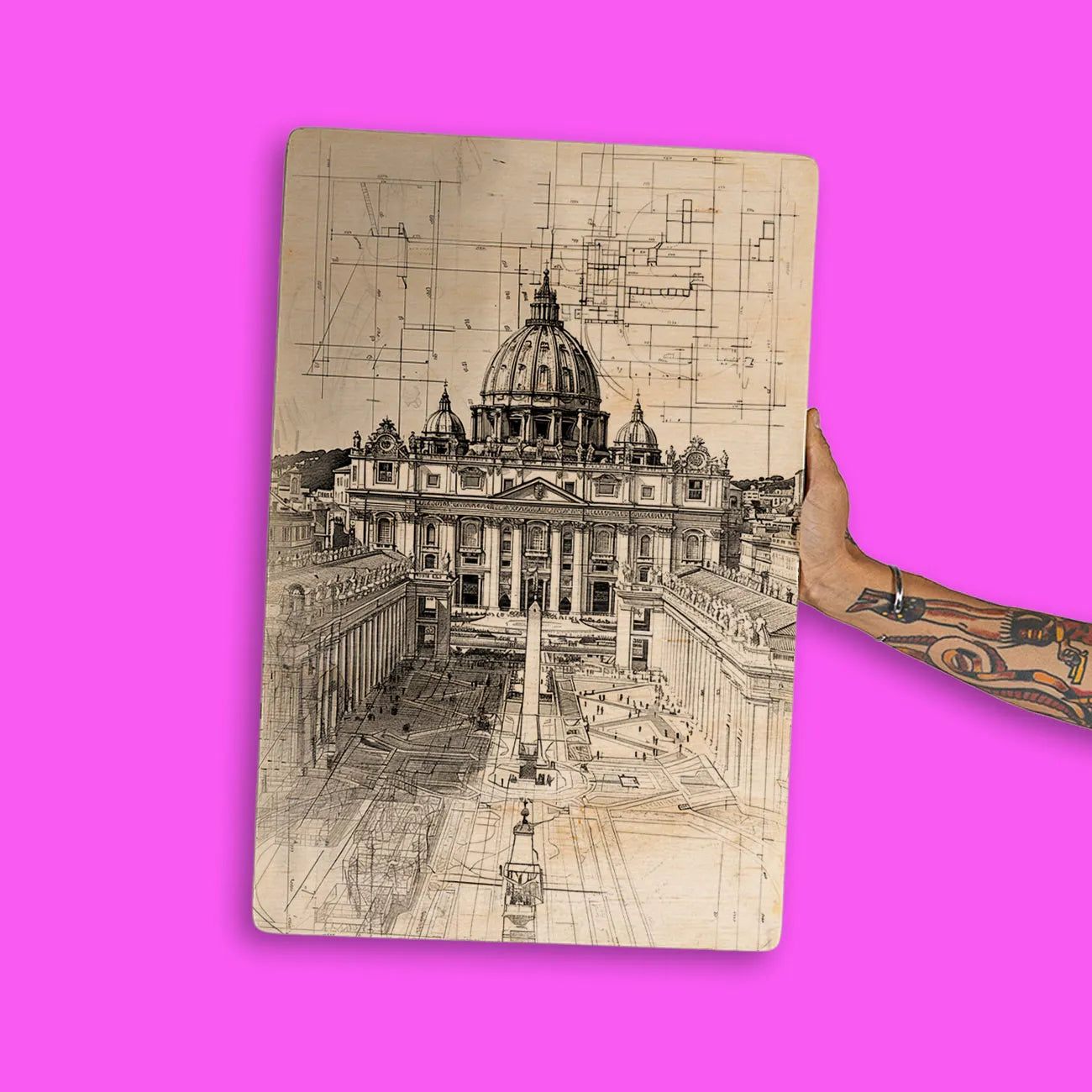 Quadro Decorativo -  Basílica de São Pedro / Vaticano